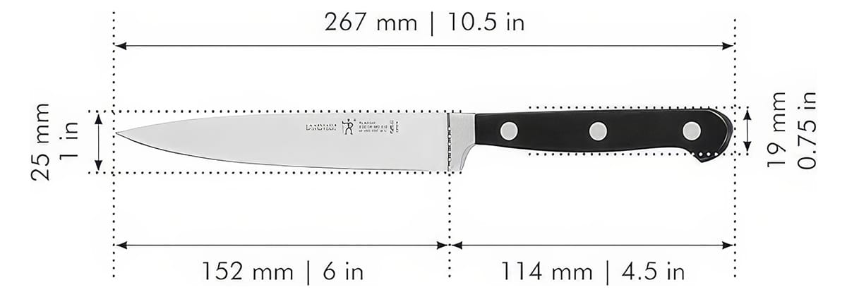 6-inch chef's knife