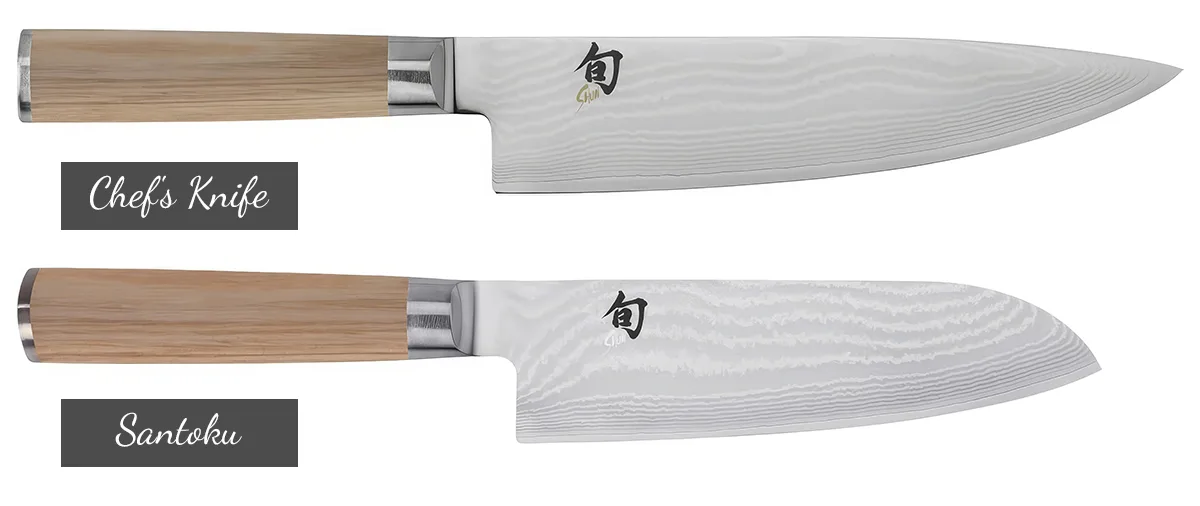 Chef's Knife vs. Santoku