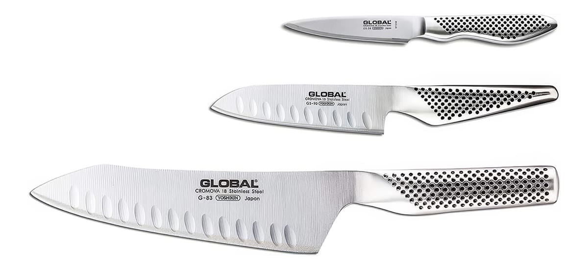 Global Classic 3-piece Knife Set