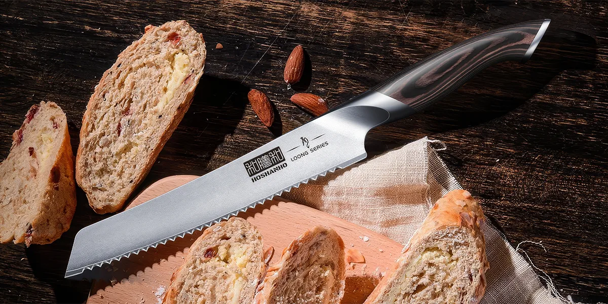 HOSHANHO 8-inches Serrated Bread Knife