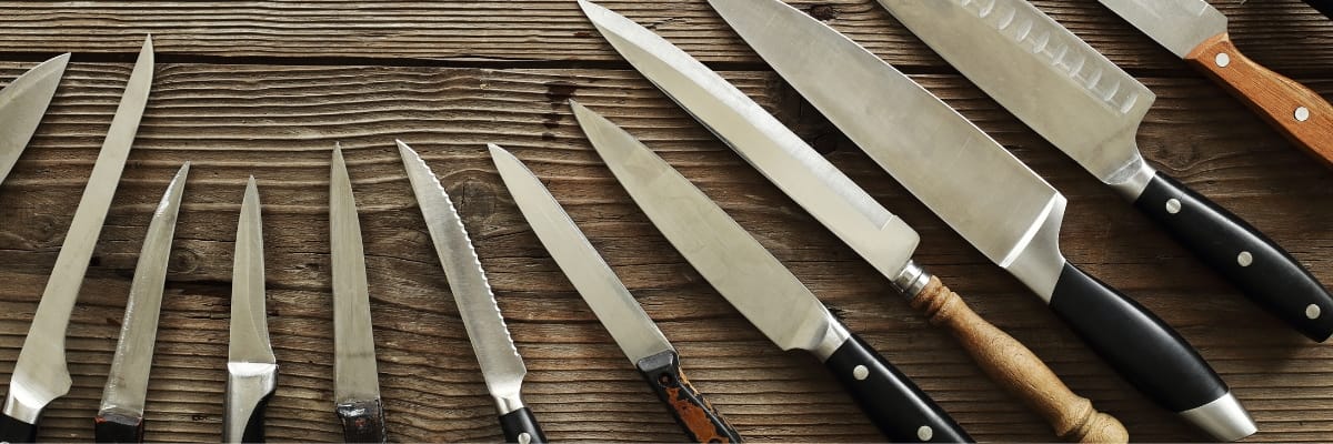 Kitchen knives collection