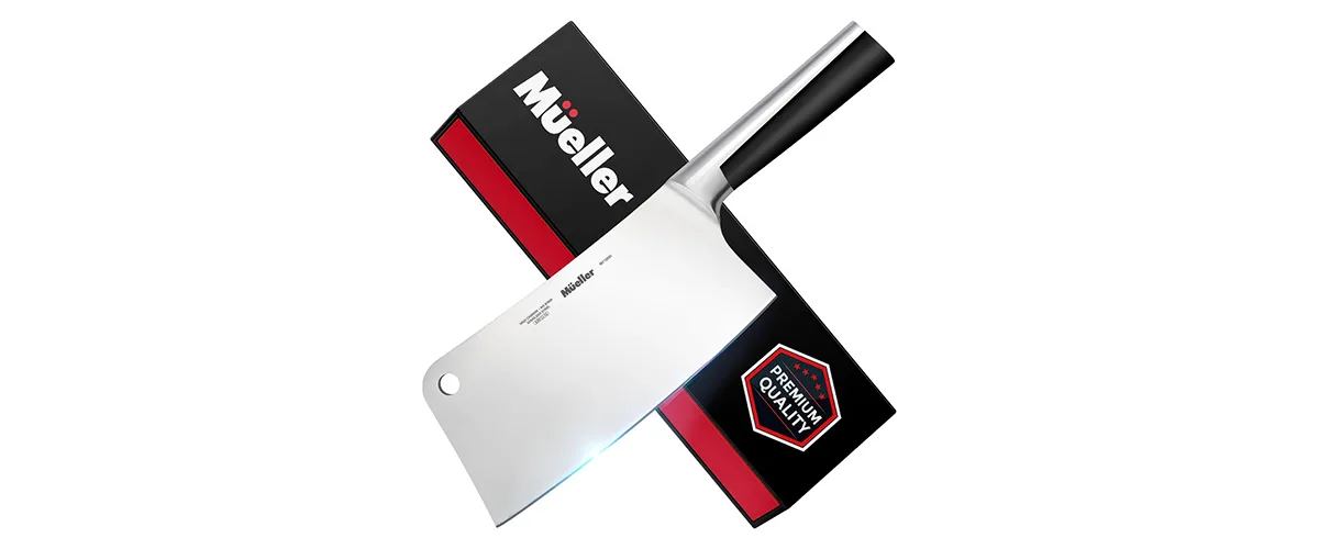Mueller 7-inches Meat Cleaver Knife