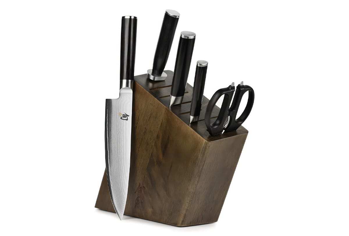 Shun Classic 6-piece Slim Knife Block Set