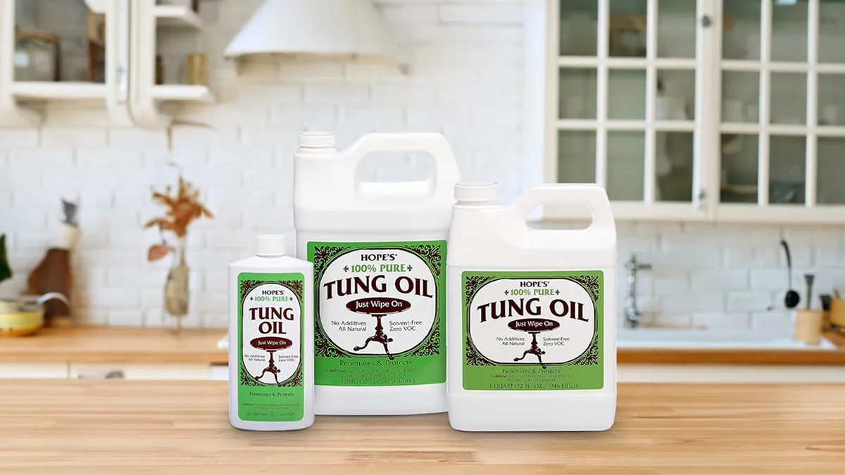 HOPE'S 100% Pure Tung Oil