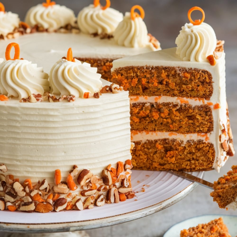 Carrot Cake with Cream Cheese Frosting