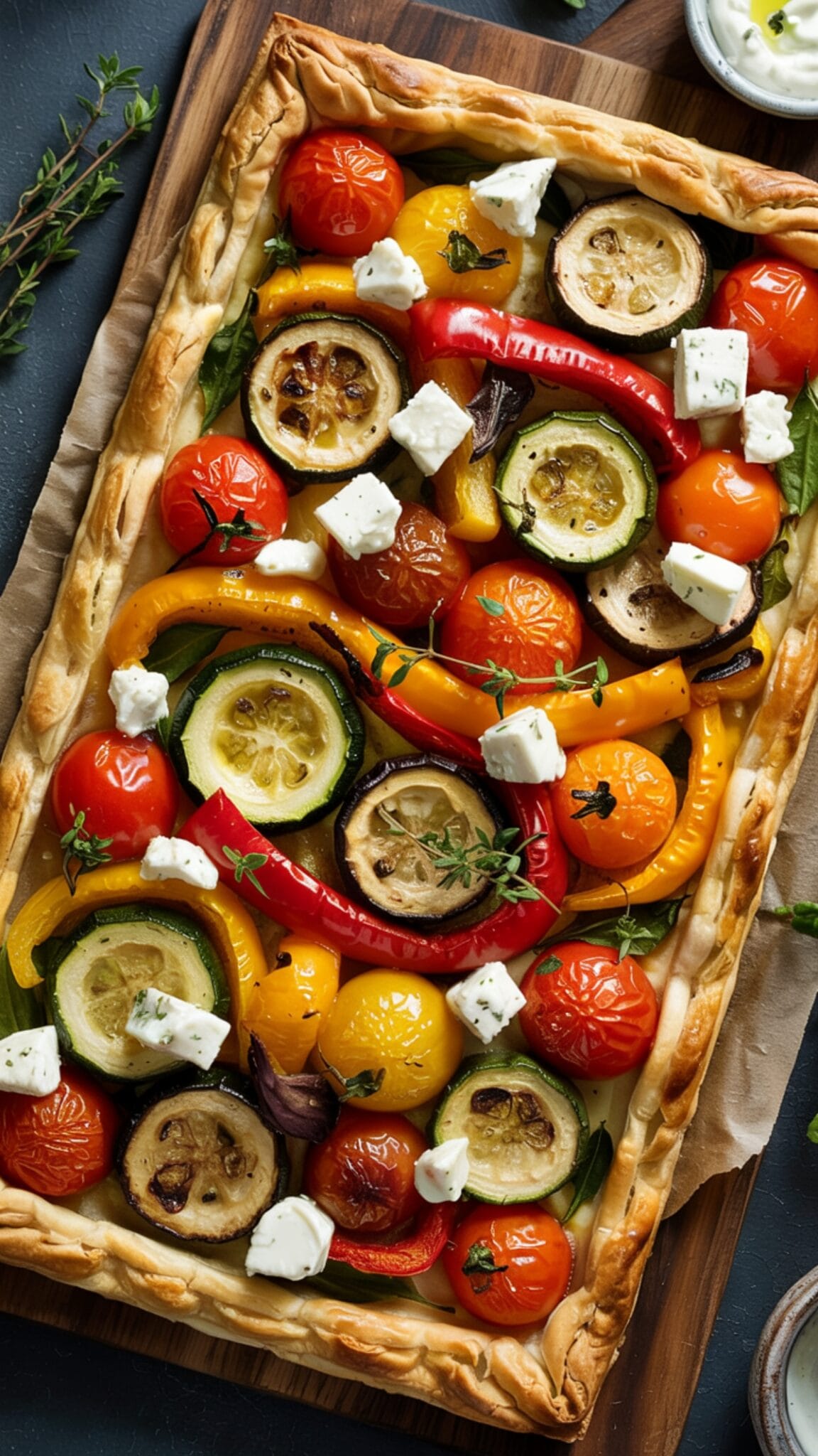 Easy Roasted Vegetable Tart Recipe Ready in 35 Minutes