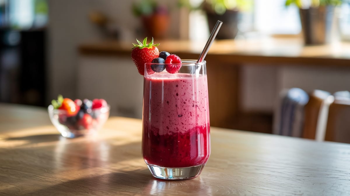 Berry Smoothie: The Perfect Blend Without the Banana Drama