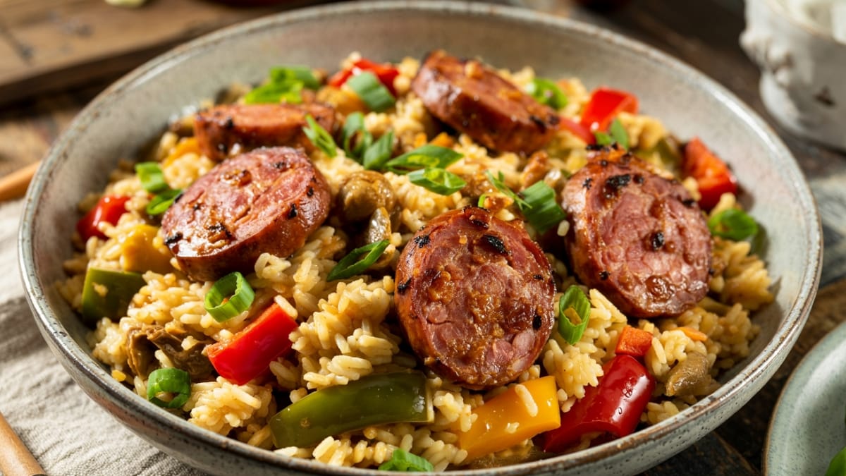 Cajun Sausage and Rice Skillet: Your New 20-Minute Dinner Hero