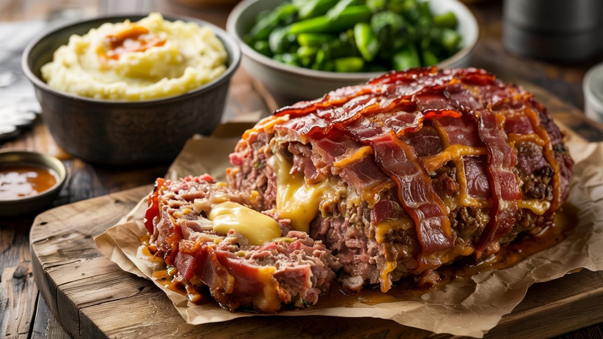 Cheesy Bacon-Twist Meatloaf: Comfort Food Gone Wild