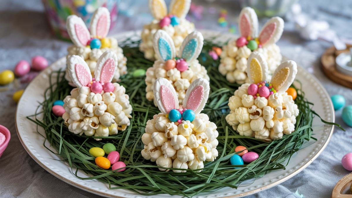Easter Bunny Popcorn Balls: The No-Bake Treat That'll Make You Look Like a Genius