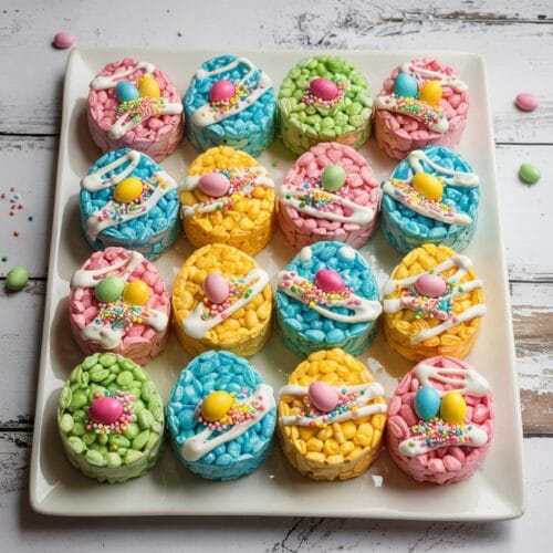 Easter Egg Rice Krispie Treats