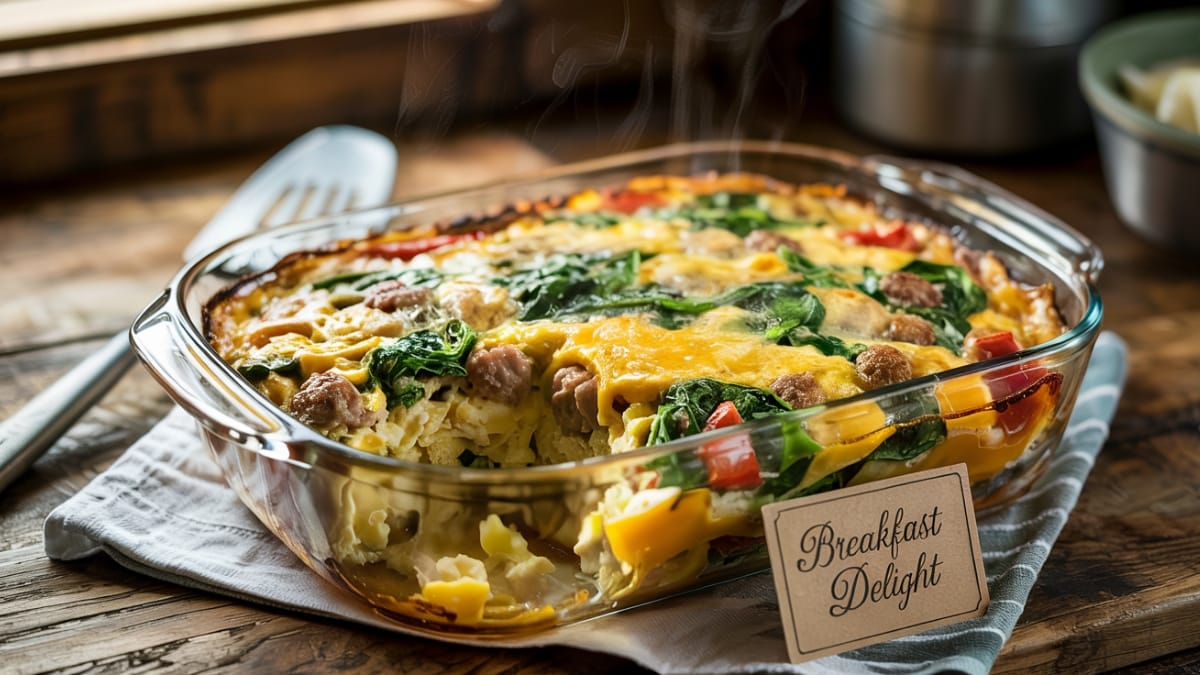Keto Sausage Breakfast Casserole: The Make-Ahead Morning Game Changer