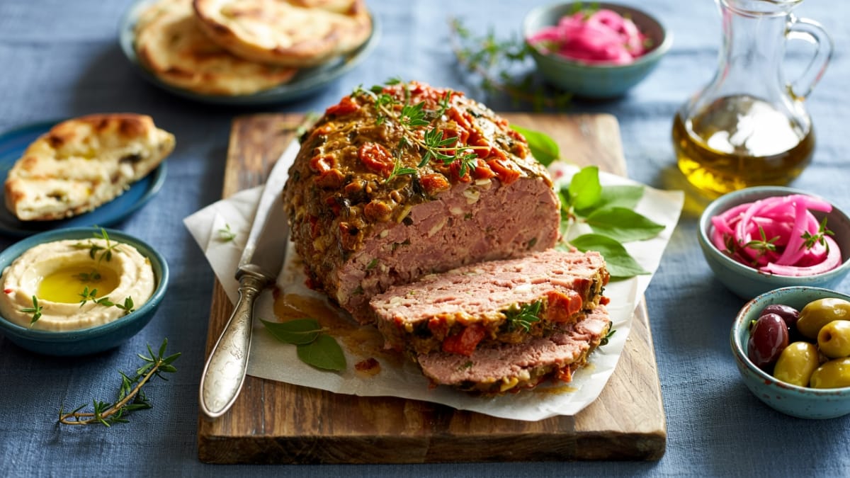 Mediterranean Herb Meatloaf: A Fresh Twist on an Old Classic