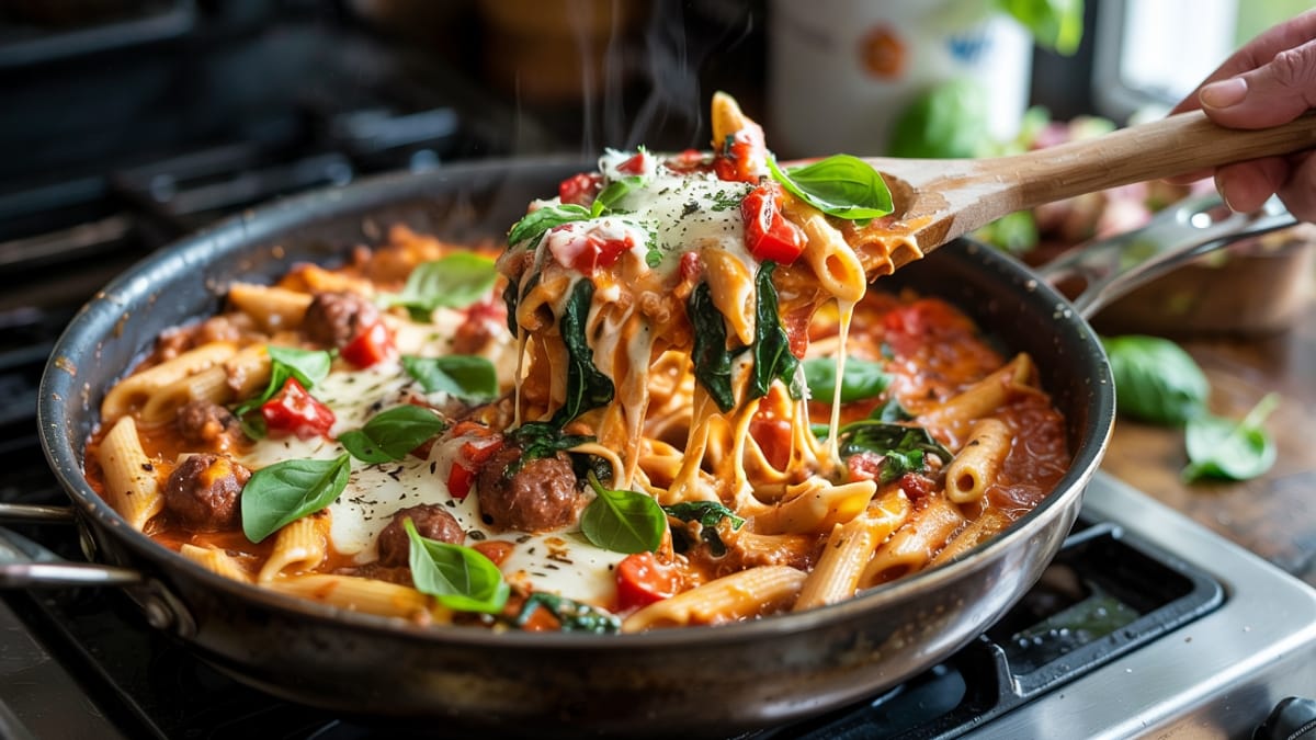 One Pot Sausage and Pasta: The Weeknight Dinner Hero You Need