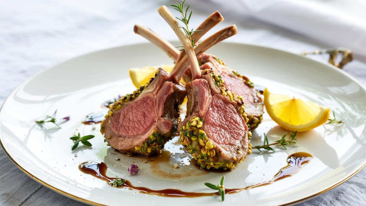 Pistachio-Crusted Lamb Chops: The Dinner Party Hero You Need