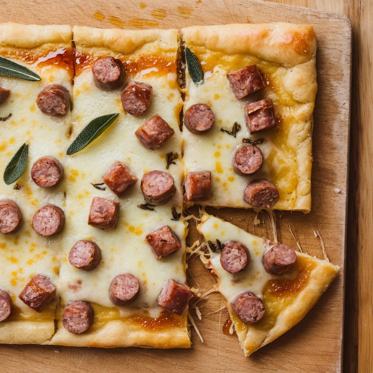 Sausage and Sage Flatbread