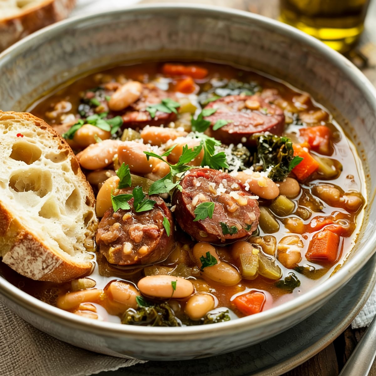 Sausage and White Bean Stew