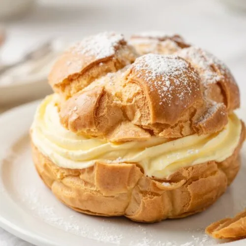 Vegan Lemon Cream Puffs