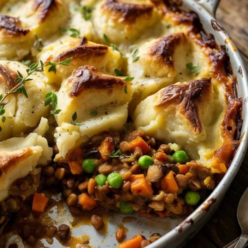 Vegan Lentil Shepherd's Pie