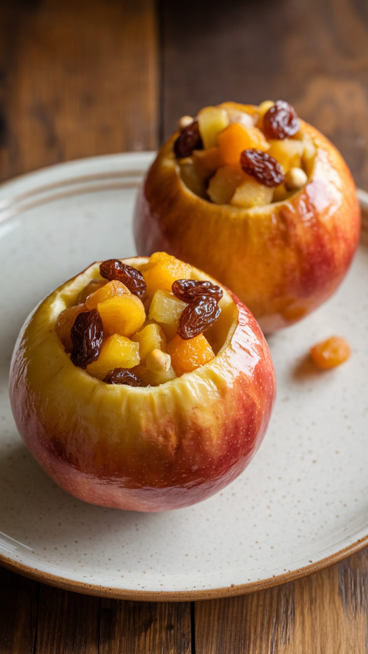 2-Minute Microwave Baked Apple (Healthy Sweet Fix)