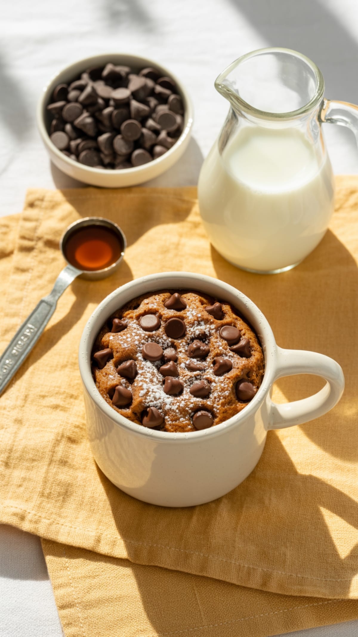 3-Minute Chocolate Chip Mug Cake When You Need Dessert NOW