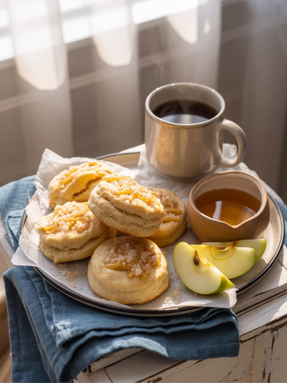30-Minute Apple Pie Biscuits- Easy Canned Biscuit Recipe