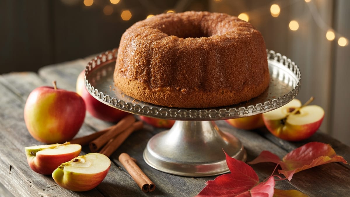 Apple Cider Doughnut Cake: Bundt Pan Fall Baking Magic
