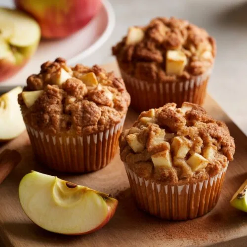 Apple Cinnamon Crumb Muffins Recipe