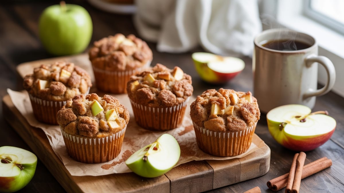 Apple Cinnamon Crumb Muffins The Ultimate Fall Breakfast Treat