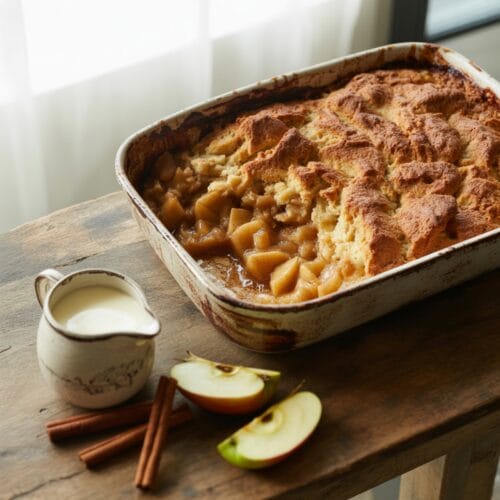 Apple Cobbler with Cake Mix