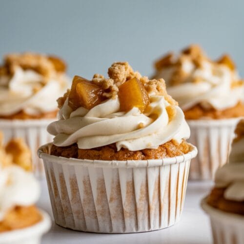Apple Crisp Cupcakes Recipe