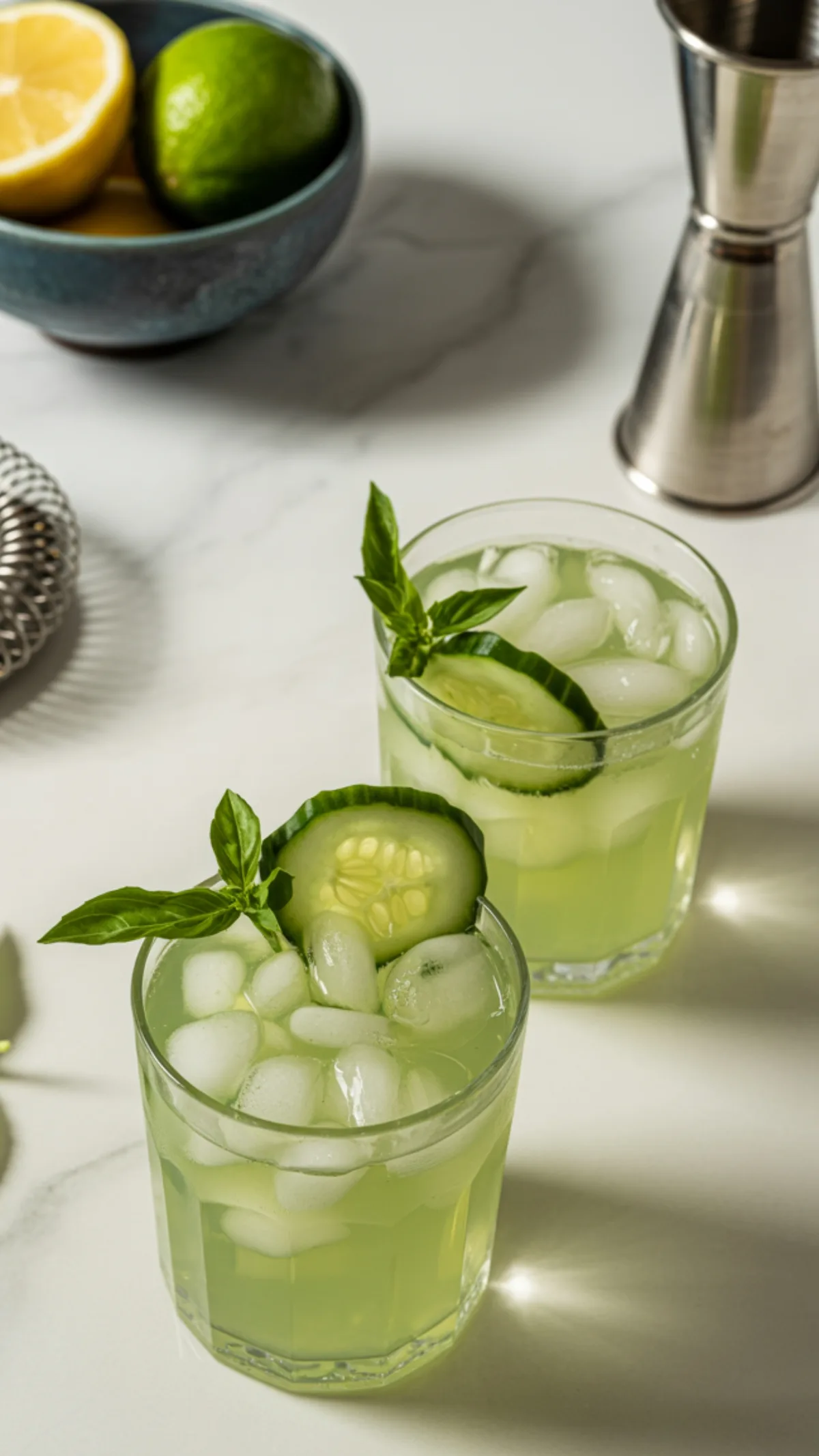 Refreshing Cucumber Basil Smash: The Ultimate Summer Gin Cocktail
