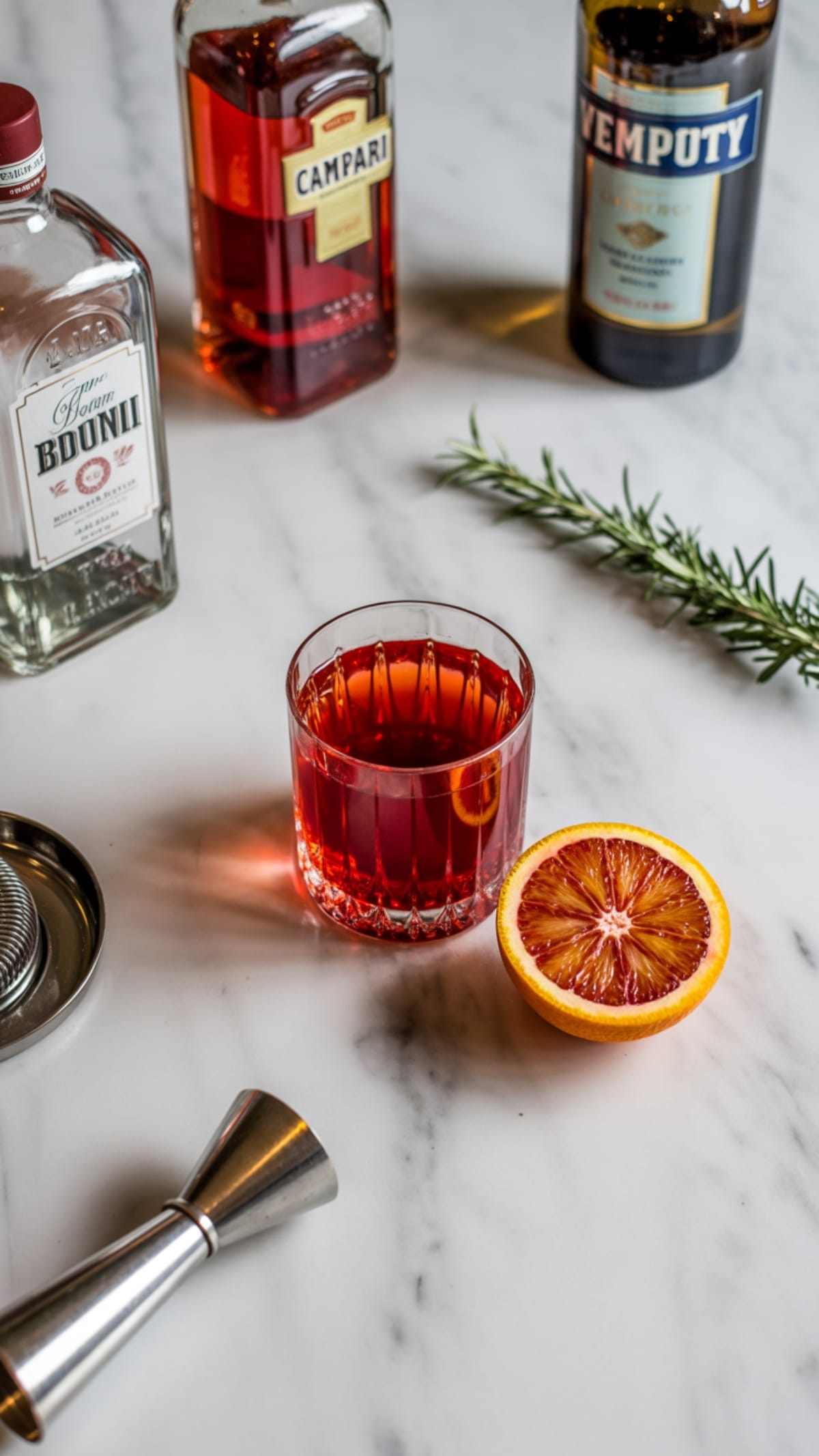 Stunning Blood Orange Negroni Recipe Perfect for Italian Dinner Parties