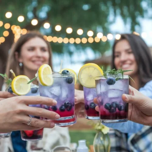Blueberry Lemon Mocktail