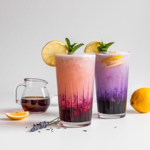 Butterfly Pea Flower Lemonade