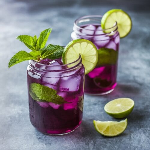 Butterfly Pea Flower Mocktail