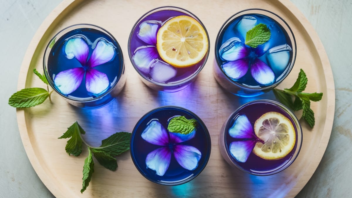 Butterfly Pea Tea Lemonade- The Magical Color-Changing Summer Refresher
