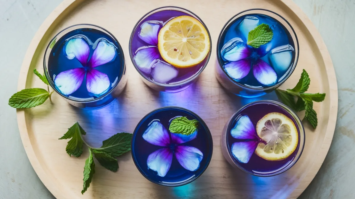 Butterfly Pea Tea Lemonade- The Magical Color-Changing Summer Refresher