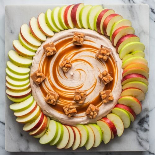 Caramel Apple Cheesecake Dip
