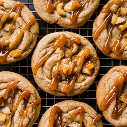 Caramel Apple Cookies