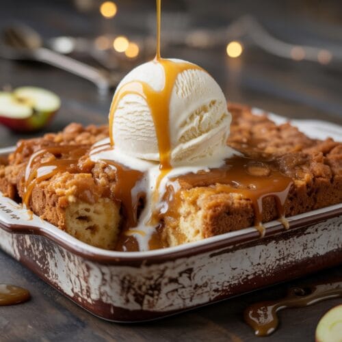 Caramel Apple Dump Cake