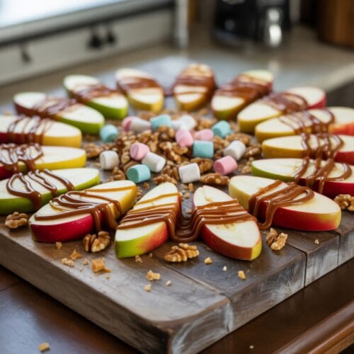 Caramel Apple Nachos