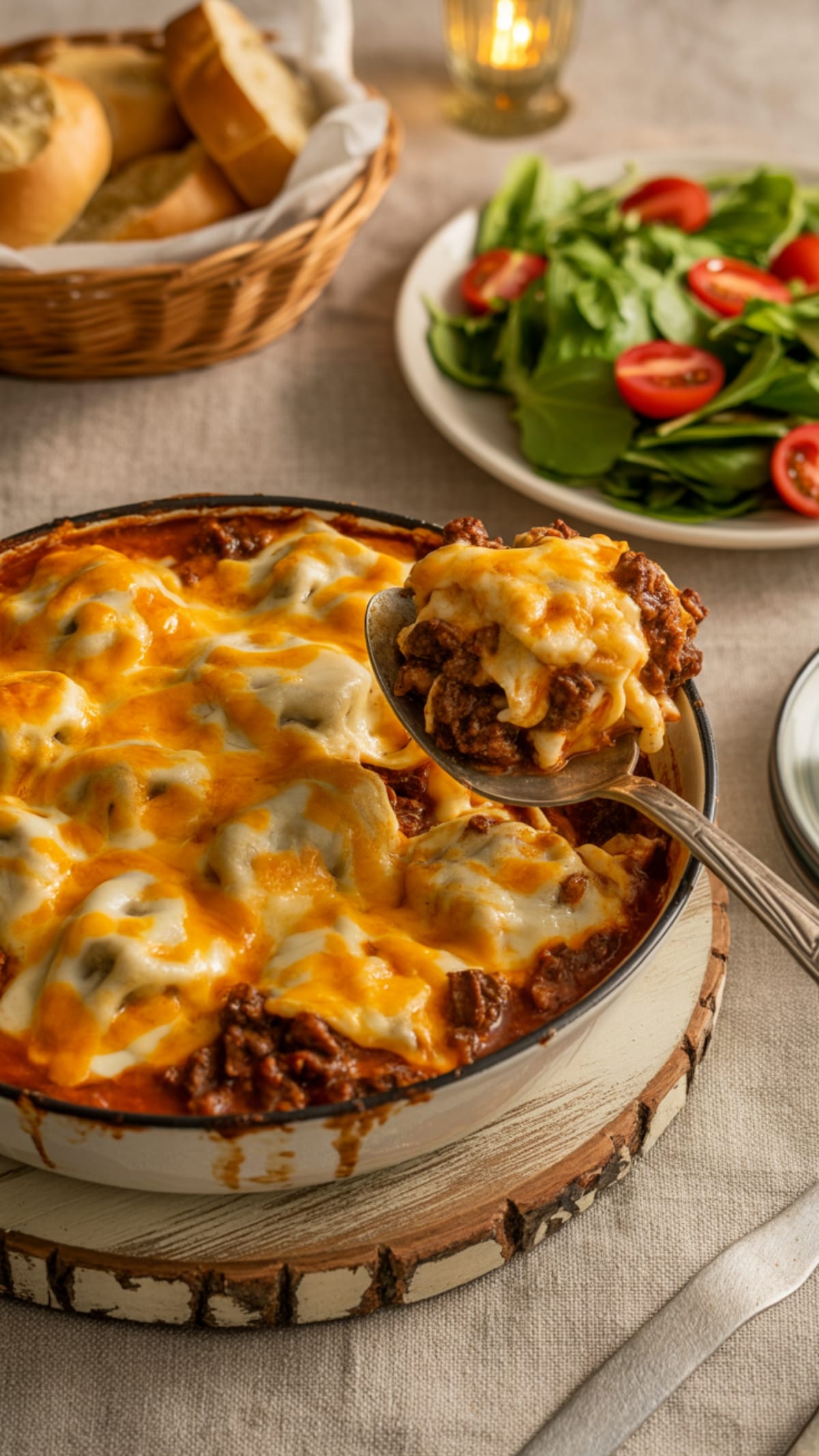 Ultimate Cheesy Beef Ravioli Bake - Ready in 45 Minutes!