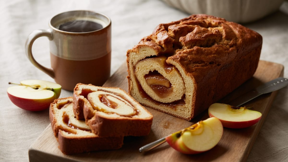 Cinnamon Apple Bread- A Slice of Autumn Comfort in Your Kitchen
