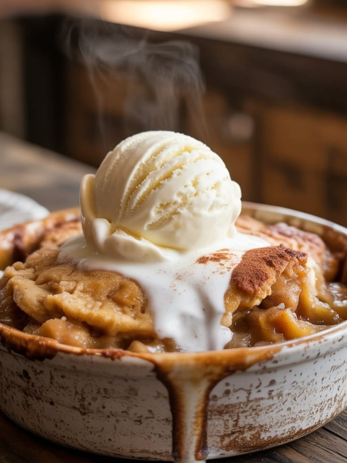 Classic Apple Cobbler with Cinnamon - A Fall Baking Essential