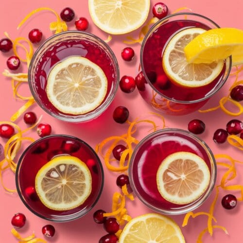 Cranberry Orange Lemonade