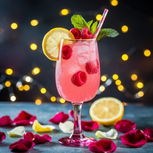 Cupid’s Vodka Spiked Raspberry Lemonade