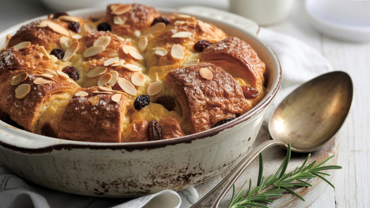 Discover the Magic of Homemade Croissant Bread Pudding – A Luxurious Breakfast Treat