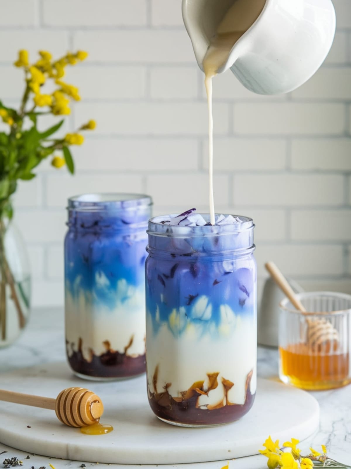 Dreamy Blue Butterfly Pea Flower Tea Latte Recipe For Summer