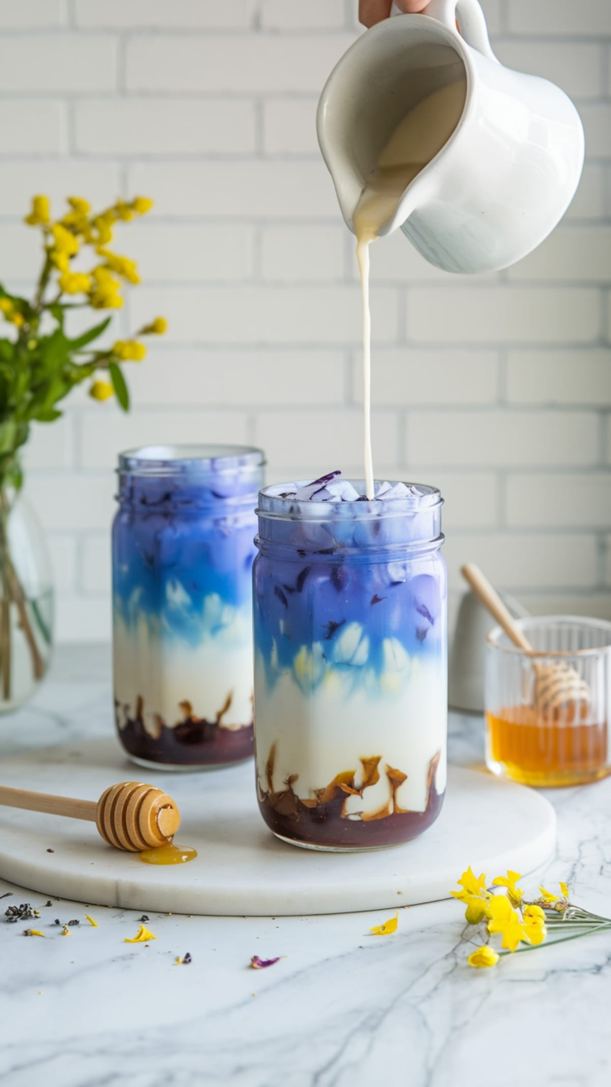 Dreamy Blue Butterfly Pea Flower Tea Latte Recipe For Summer